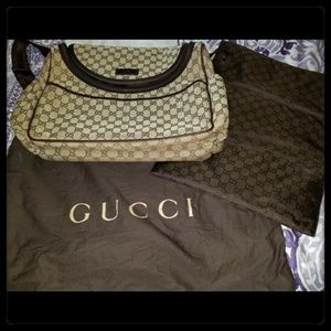 Authentic GUCCI diaper bag